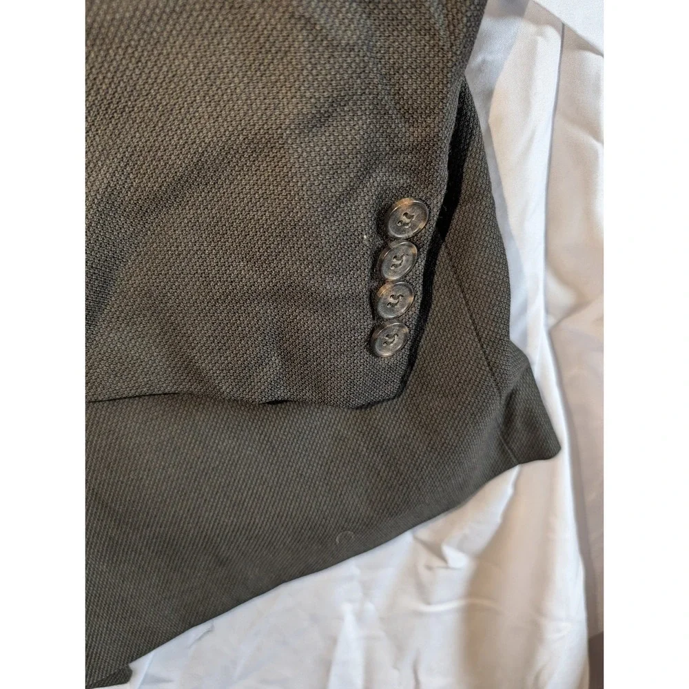 Vintage JOSEPH ABBOUD Sz 42R Blazer 4 Button Wool Jacket Super 100 Sportcoat